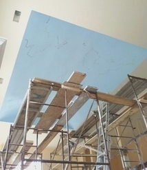 sky mural