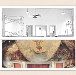 church mural